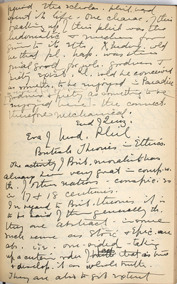 Ethics notebook